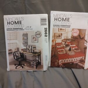BNNU Set Of 2 Home Decor Patterns